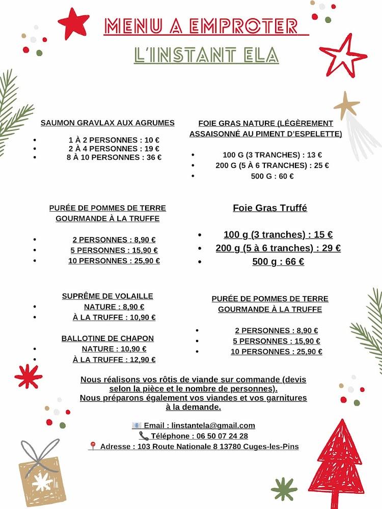 L’instant Ela - Menu Image 2